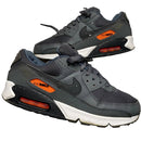 Nike Air Max 90 Grey Orange and White (UK 9)