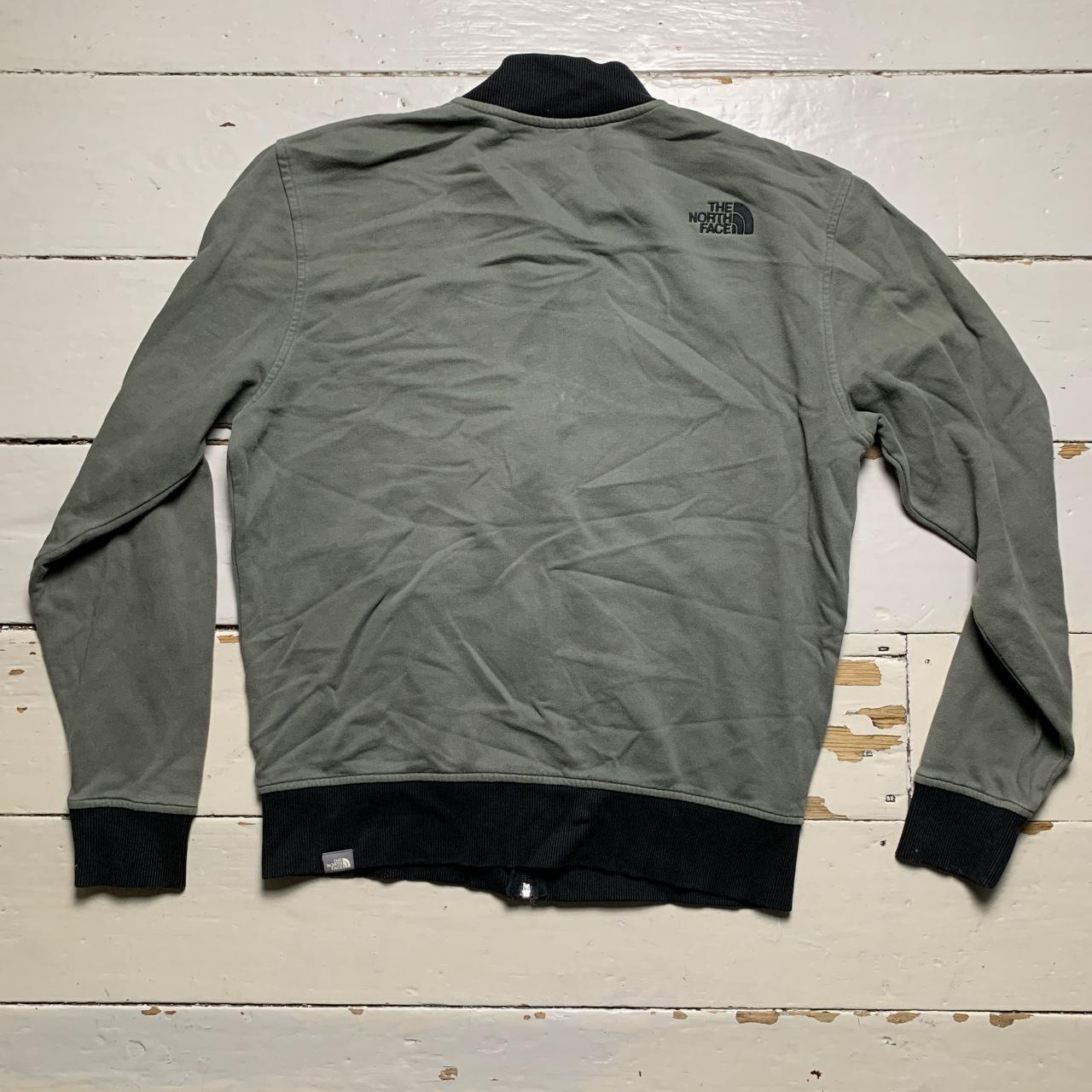 The North Face Khaki Green and Black Tracksuit