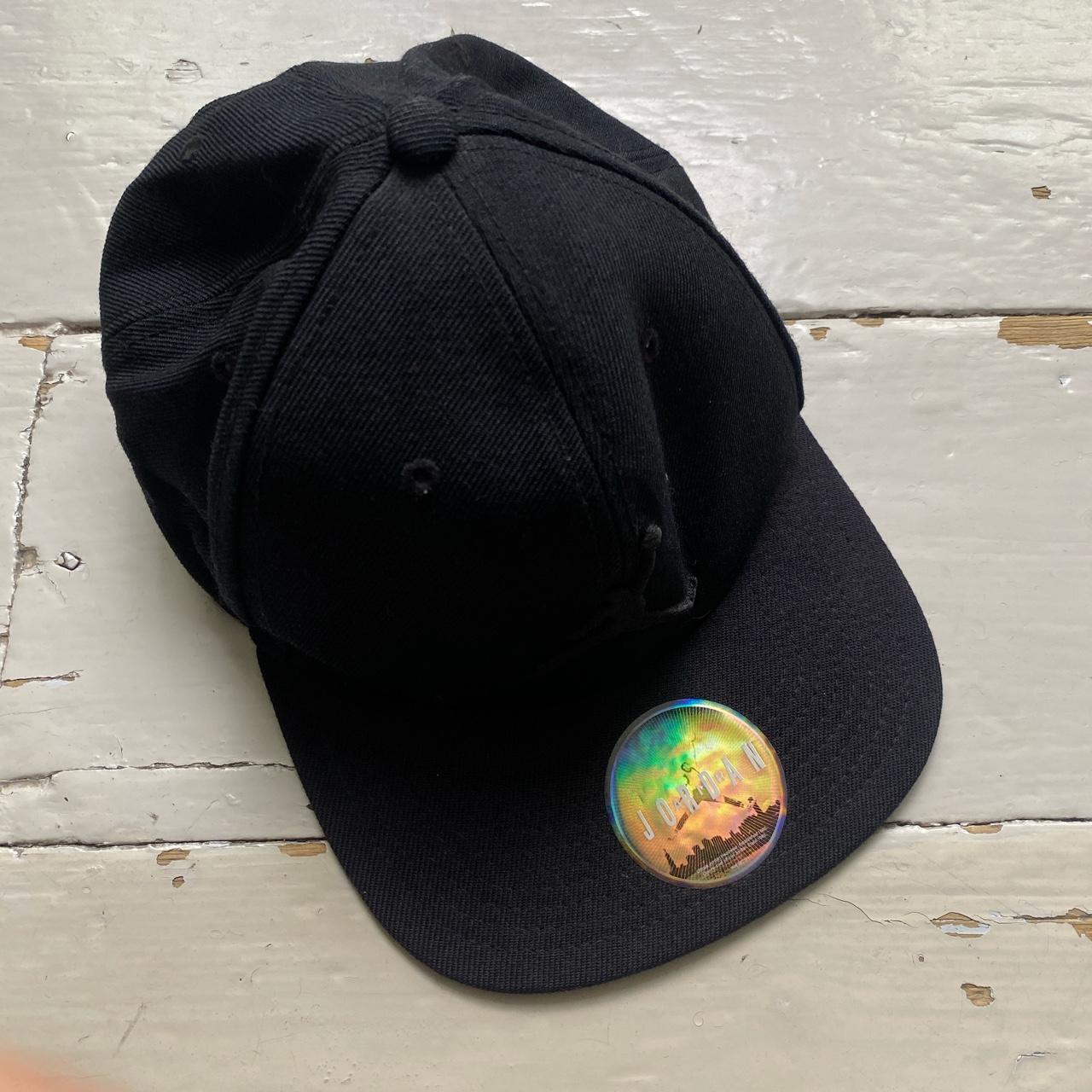 Jordan Black Snapback Cap