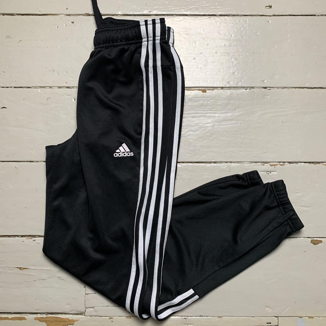 Adidas Track Bottoms Black and White