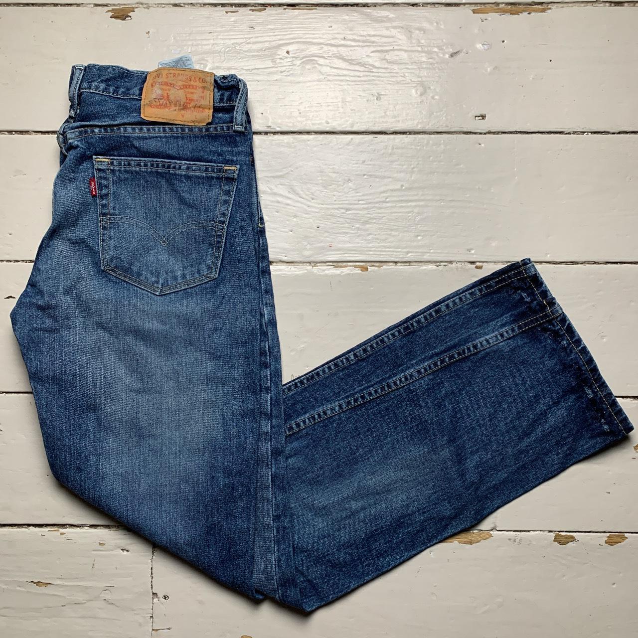 Levis 511 Navy Slim Jeans