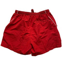 Nike Vintage Swoosh Red and White Shell Track Pant Shorts (L)