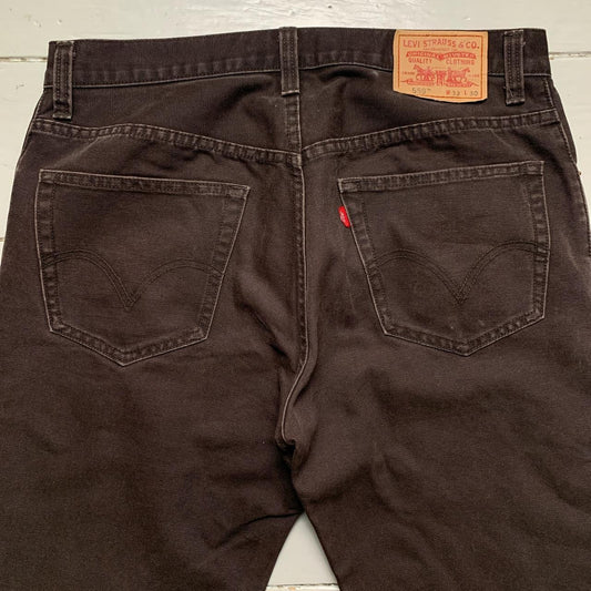 Levis 559 Vintage Brown Jeans