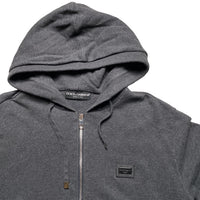 Dolce & Gabbana Grey Full Tracksuit with Silver Plaque (S)