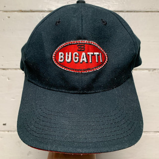 Bugatti Black and Red Cap