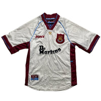 West Ham United Vintage Kids Pony Dr Martens White Football Jersey (LB)