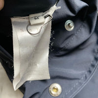 Sandro Navy and White Bomber Jacket (M)