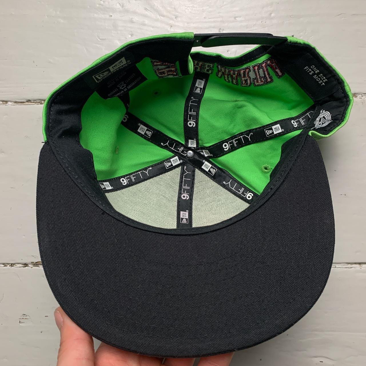 New Era Marvin The Martian Looney Tunes Green and Black Snapback Cap