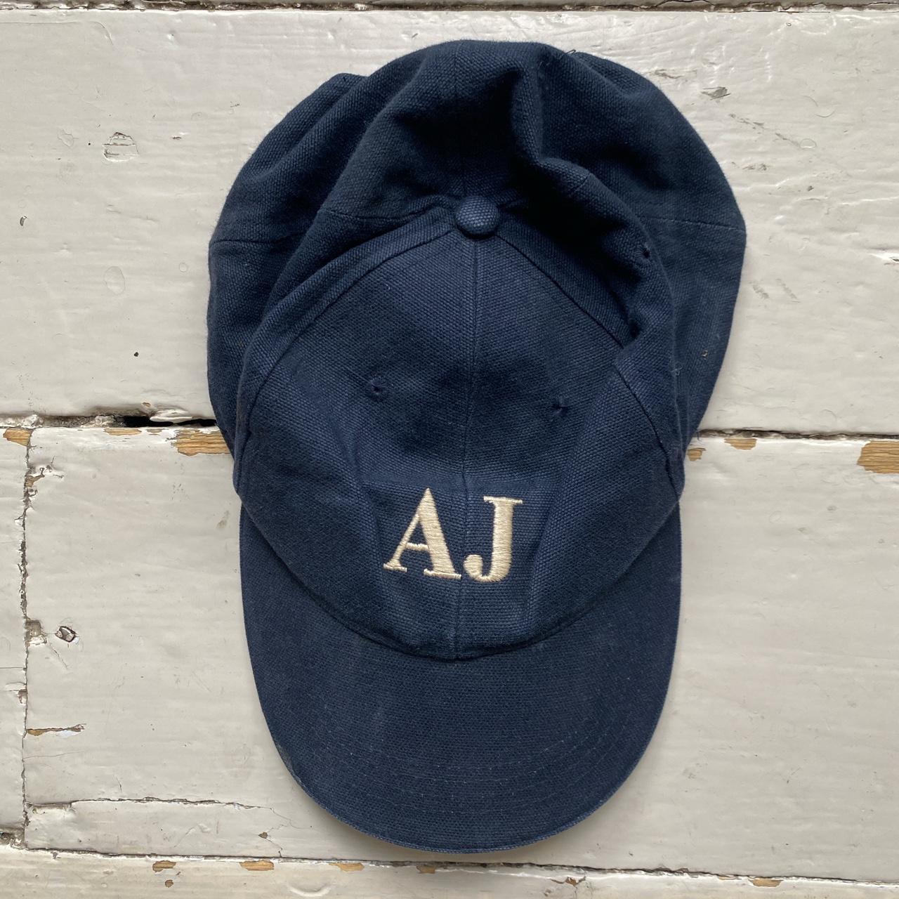 Armani Jeans AJ Vintage Navy and Cream Cap