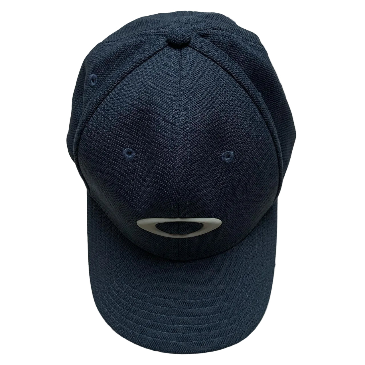 Oakley Navy and Grey Big O Fitted Cap