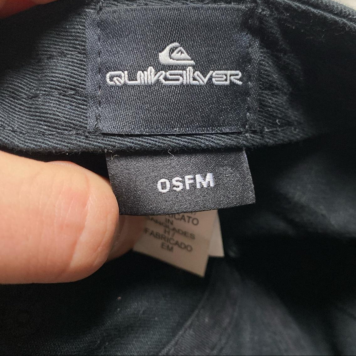 Quiksilver Black Wave Cap
