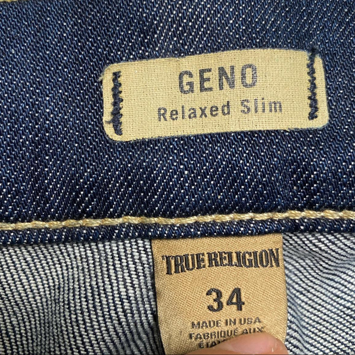 True Religion Geno Baggy Jeans  (34W)