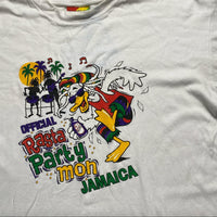 Rasta Party Mon Jamaica Red Stripe Vintage 90’s T Shirt (2XL)