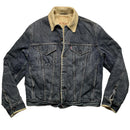 Levis 71550-04 Vintage Grey Sherpa Denim Jacket (XL)