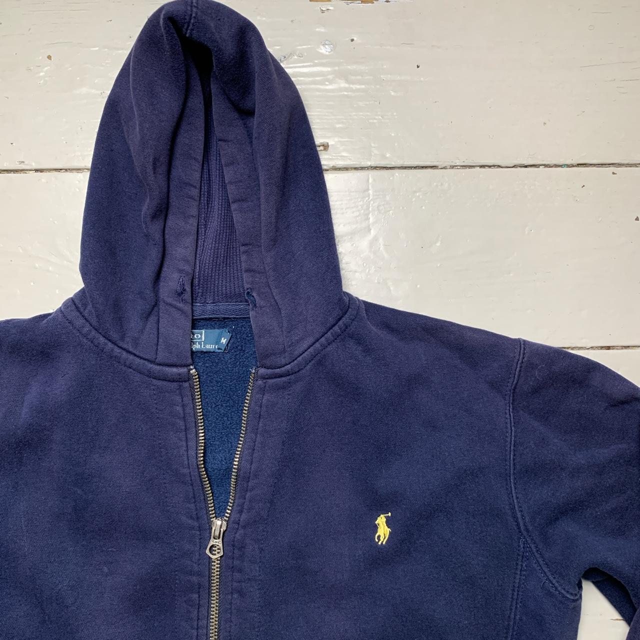 Ralph Lauren Polo Navy and Yellow Hoodie