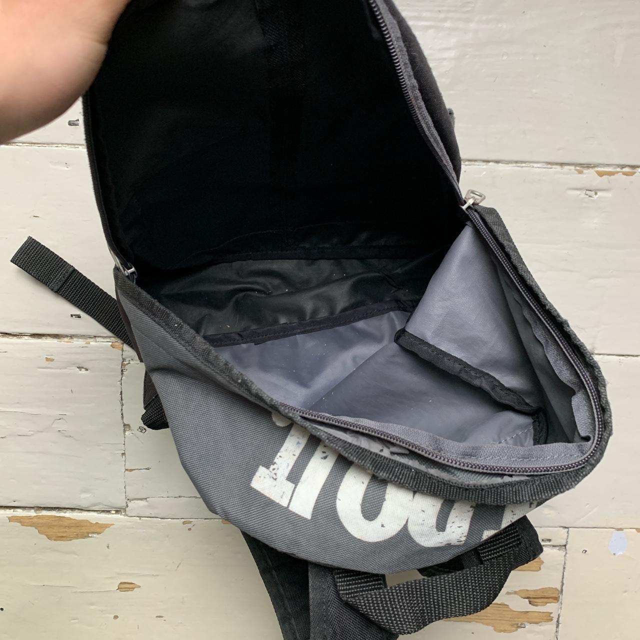 Nike Just Do It Vintage Bag Black Grey and White