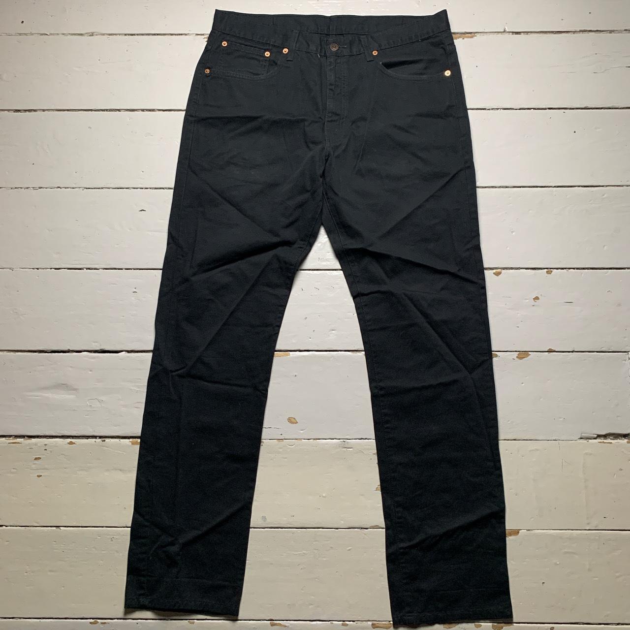 Levis 581 66 Black Baggy Trouser Jeans (W36)