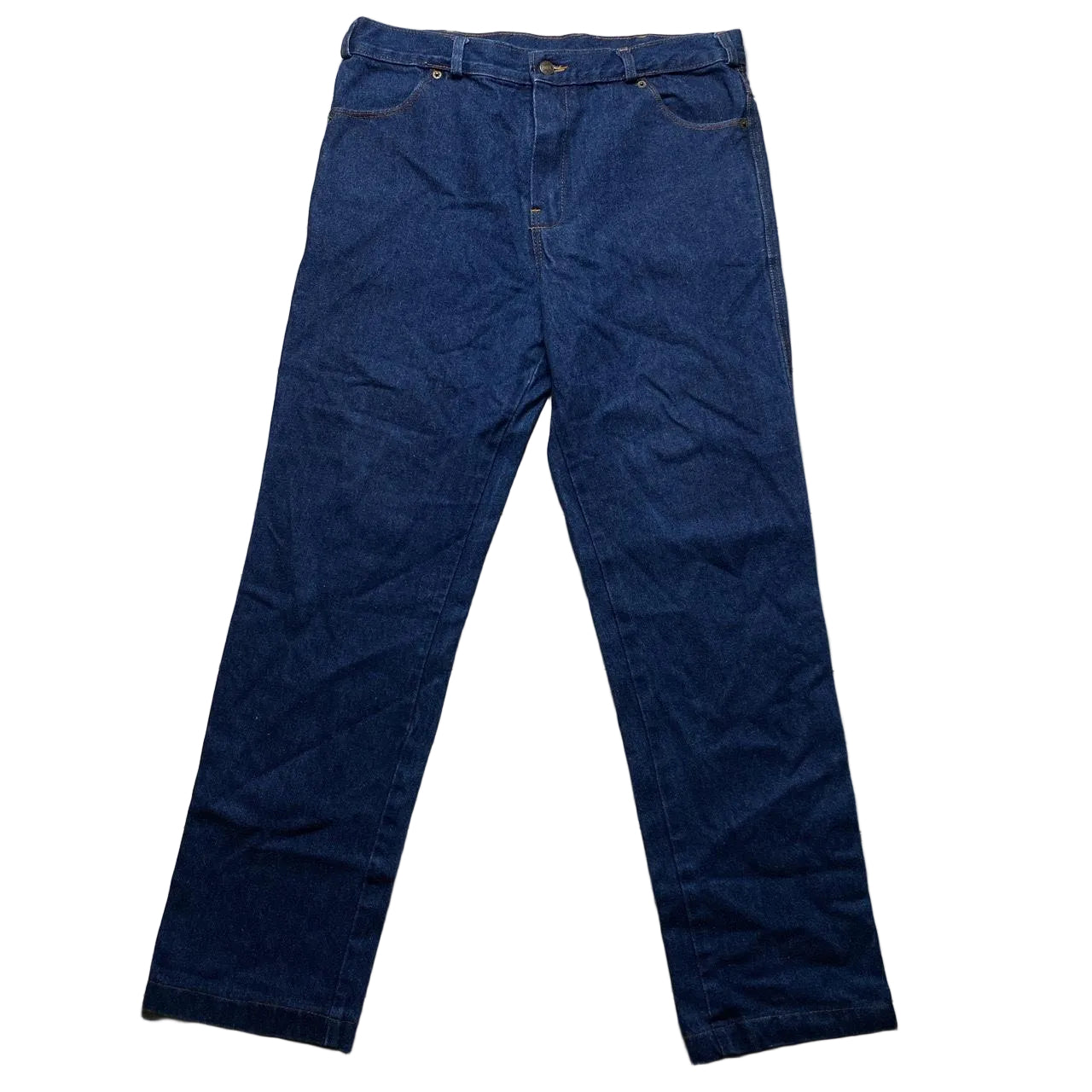 HM Prison Vintage Navy Baggy Jeans (34W)
