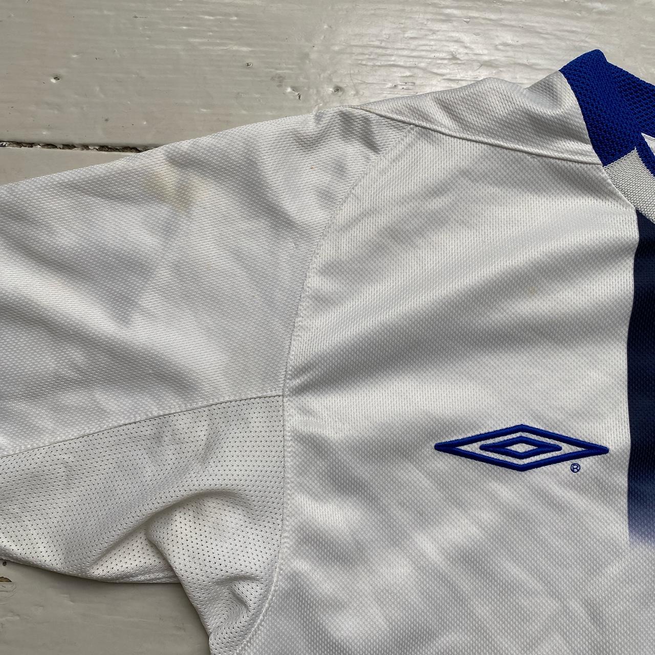 Chelsea Vintage Umbro Fly Emirates White 2003 Football Jersey