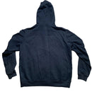 Nike Swoosh Navy and White Hoodie (XL)
