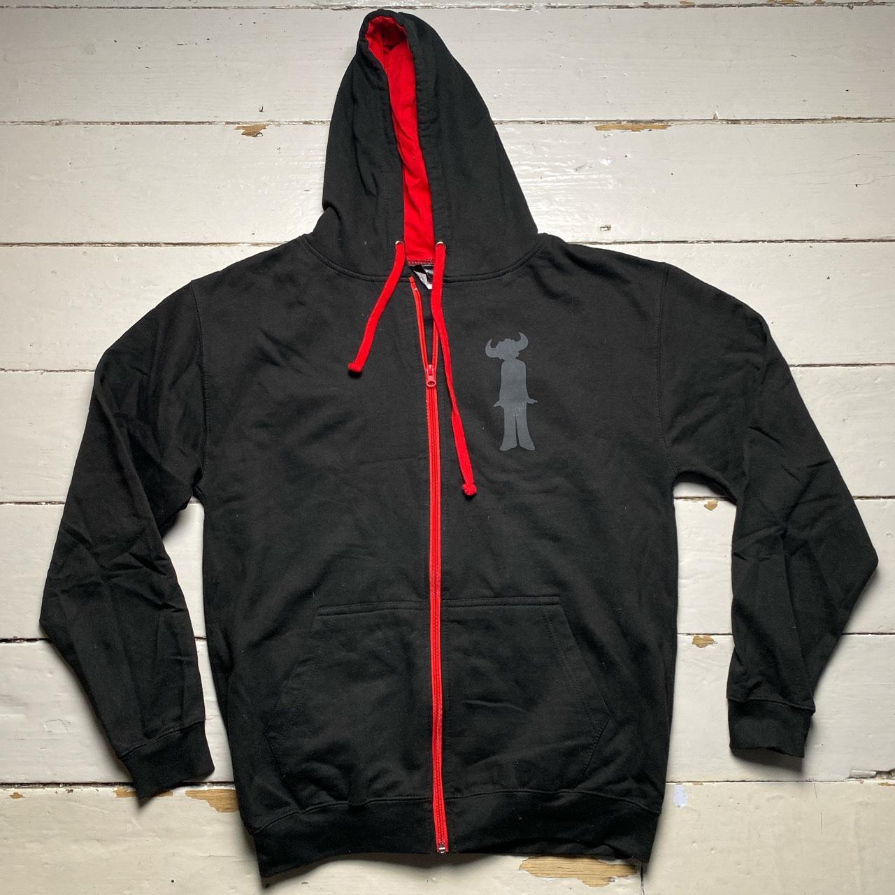 Jamiroquai Automation Black and Red Hoodie