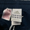 Adidas Navy and White Shell Trackpant Bottoms (S)