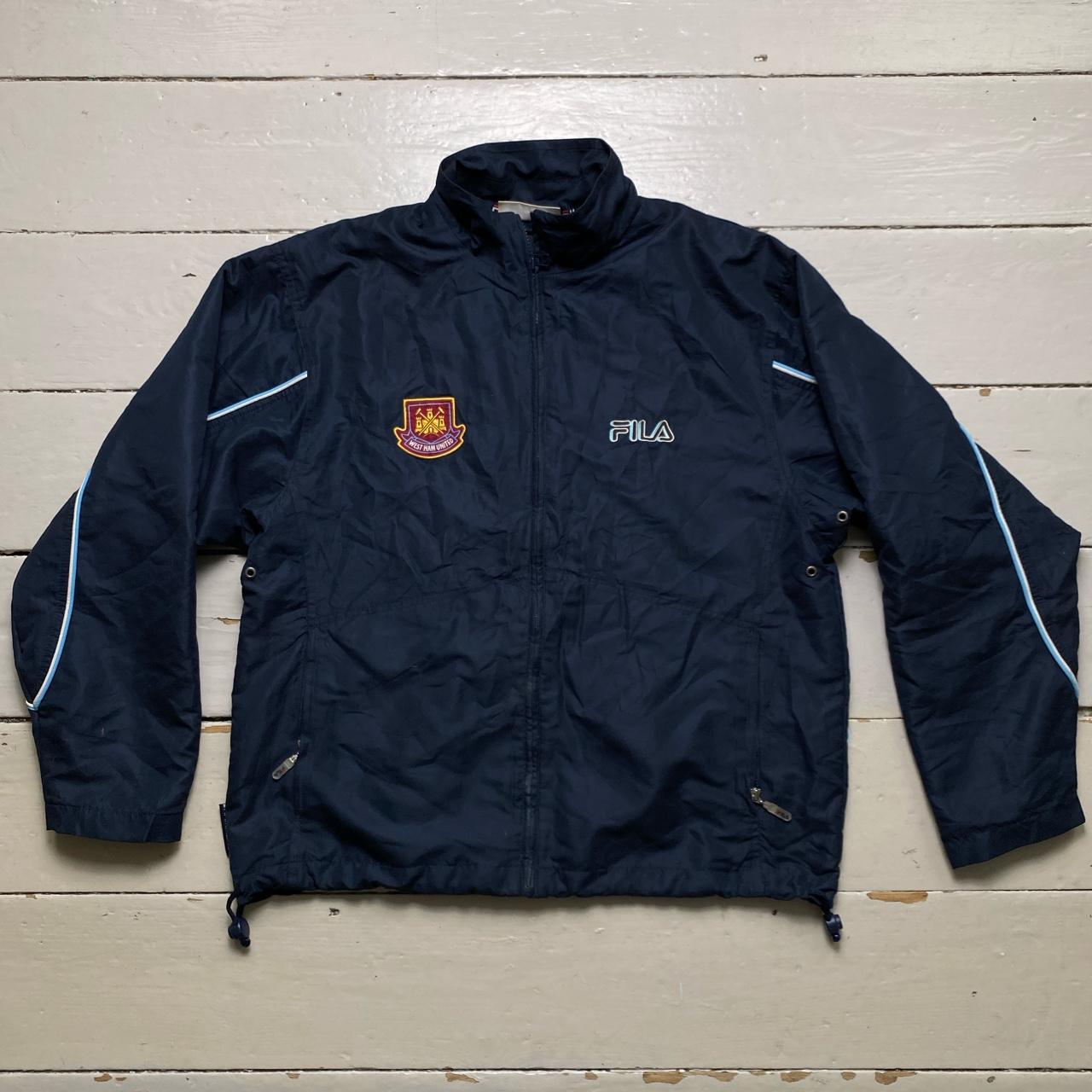 West Ham United Fila Vintage Football Shell Tracksuit Jacket