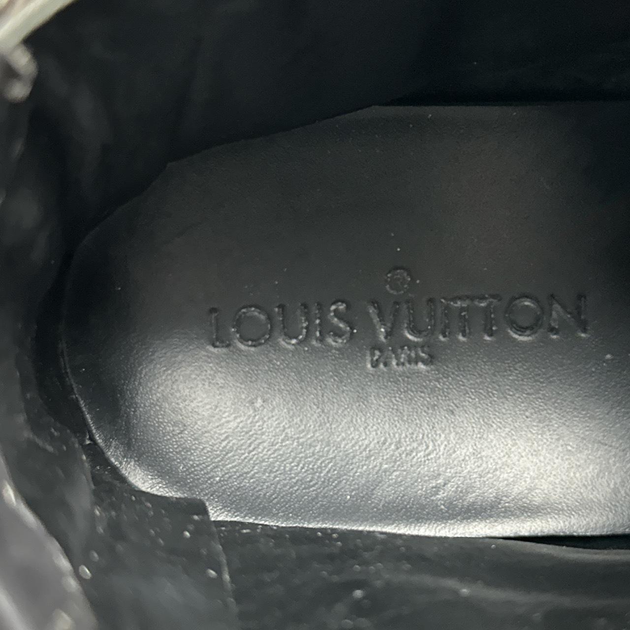 Louis Vuitton Monogram High Trainers Black