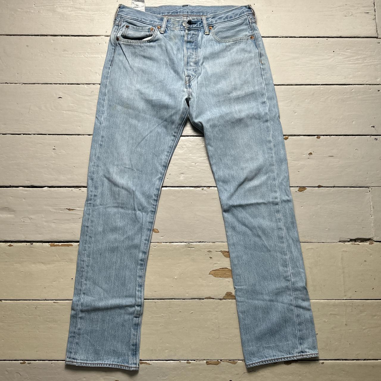 Levis 501 Light Blue Jeans