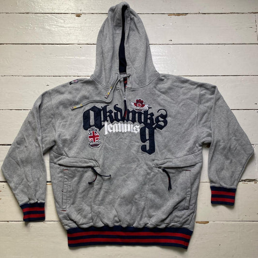 Akademiks Vintage Grey United Kingdom Hoodie