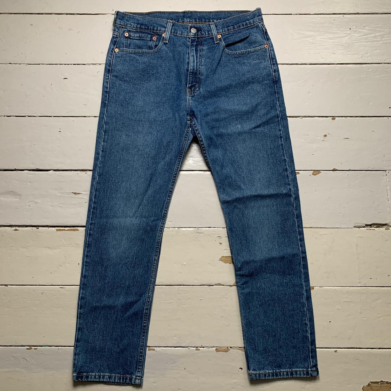 Levis 502 Vintage Navy Jeans