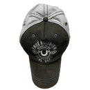 True Religion Khaki and White Baseball Cap