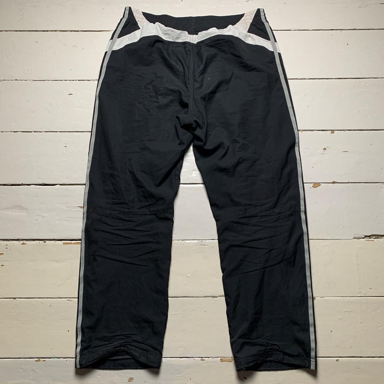 Adidas Clima Lite Baggy Shell Track pant Bottoms Black and White