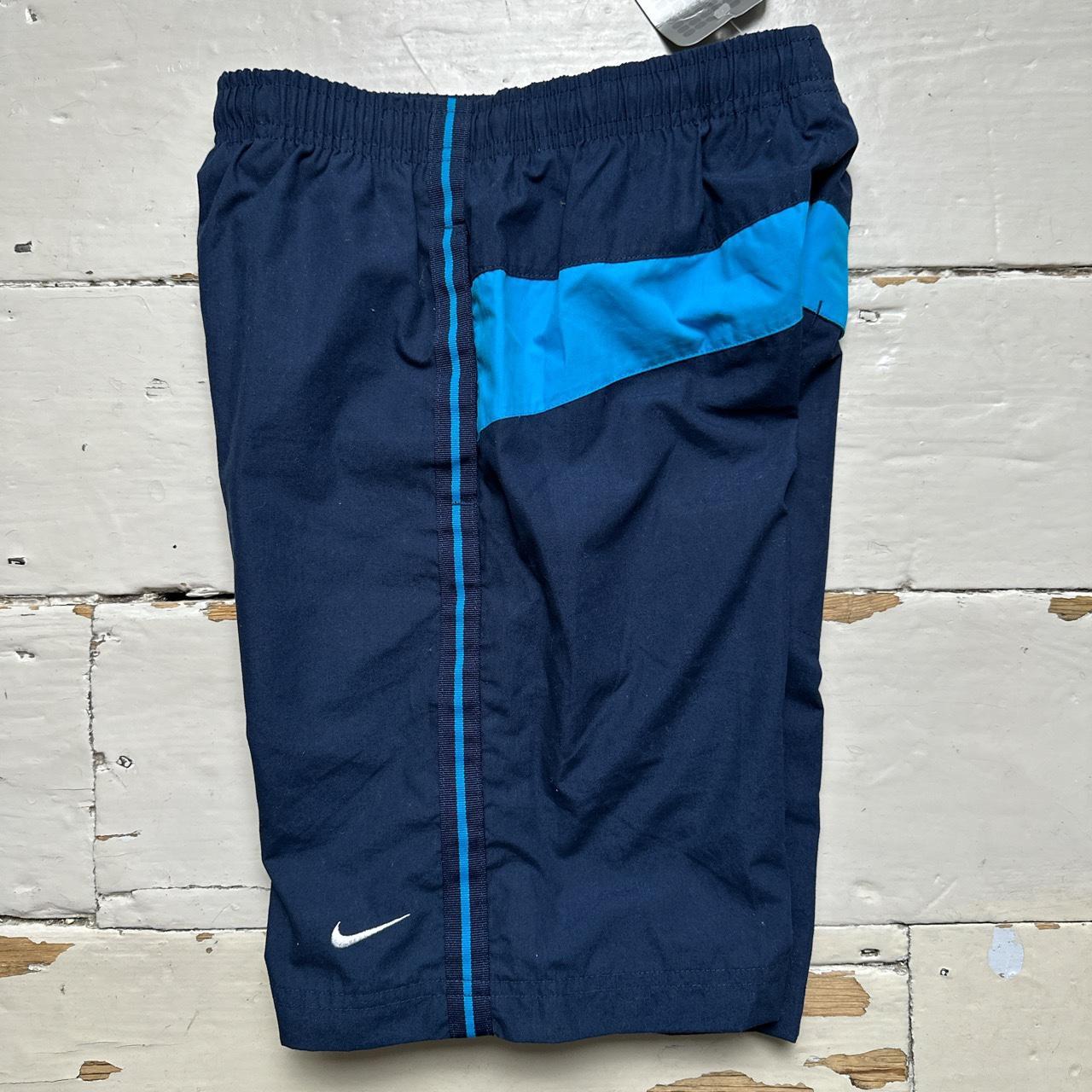 Nike Vintage Shell Track Pant Shorts Navy and Blue