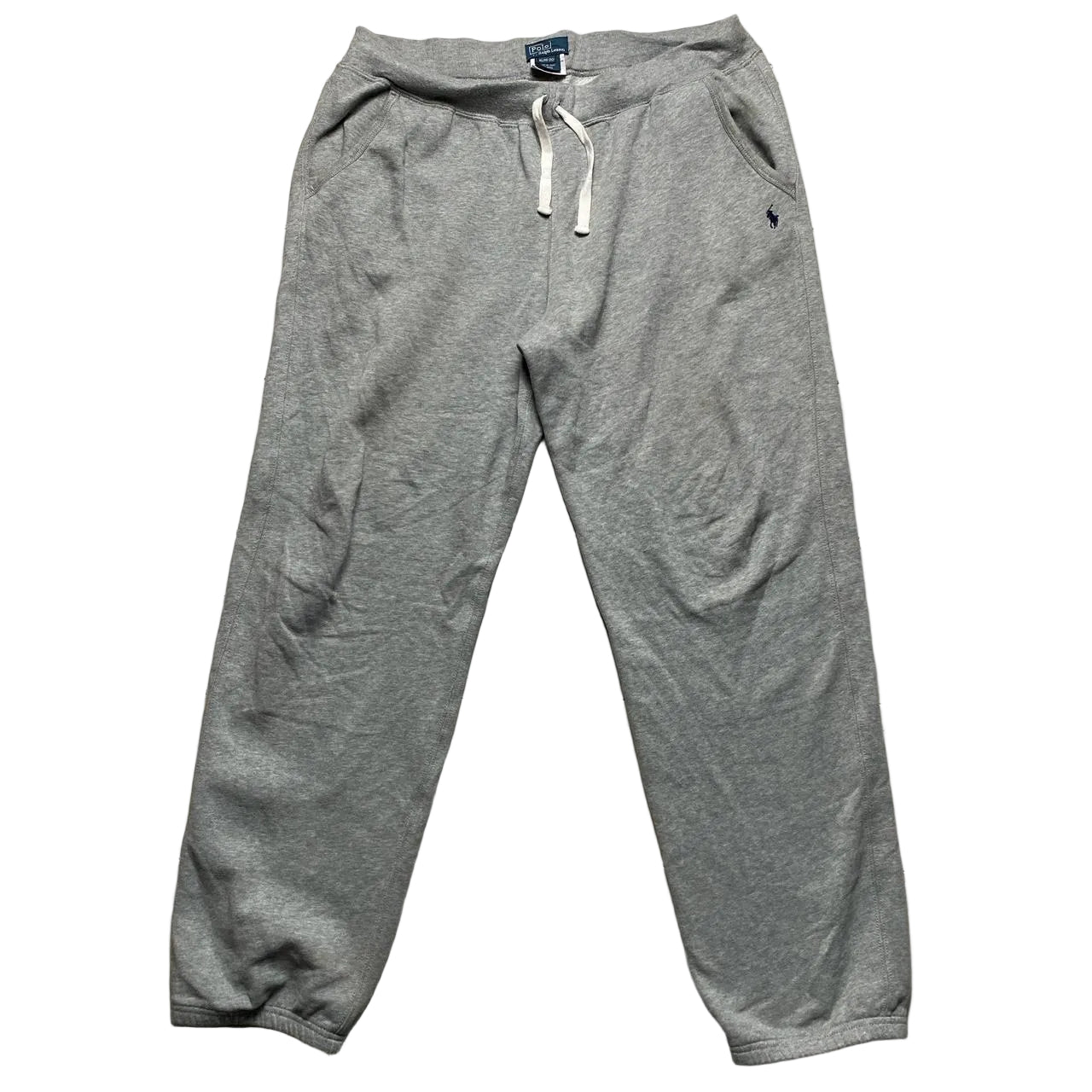 Ralph Lauren Polo Grey and Navy Pony Joggers (XL)