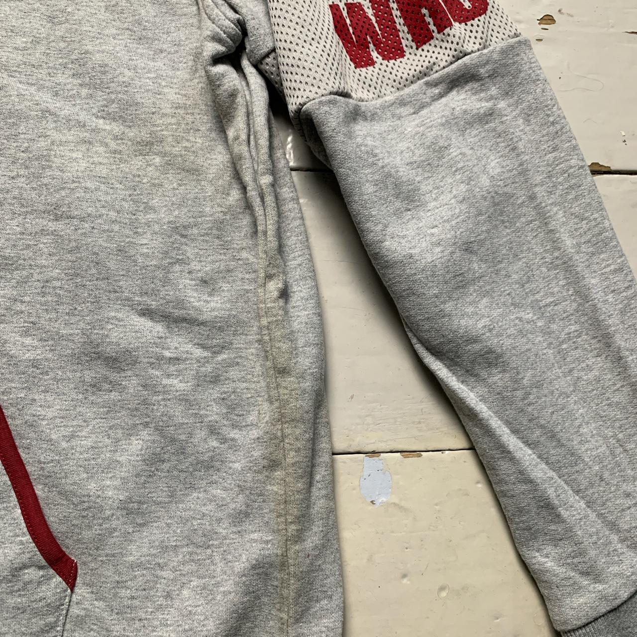 West Ham United Vintage Merch Grey Hoodie