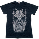 Dark Funeral Heavy Metal Goth Grunge T Shirt Black and White (S)