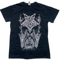 Dark Funeral Heavy Metal Goth Grunge T Shirt Black and White (S)