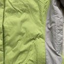 Salomon Green and White Fleece Lined Ski Jacket (L)