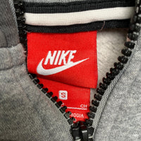 Nike Air Grey and Red Hoodie (S)