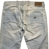 Armani J08 Vintage Light Blue Jeans (32W)