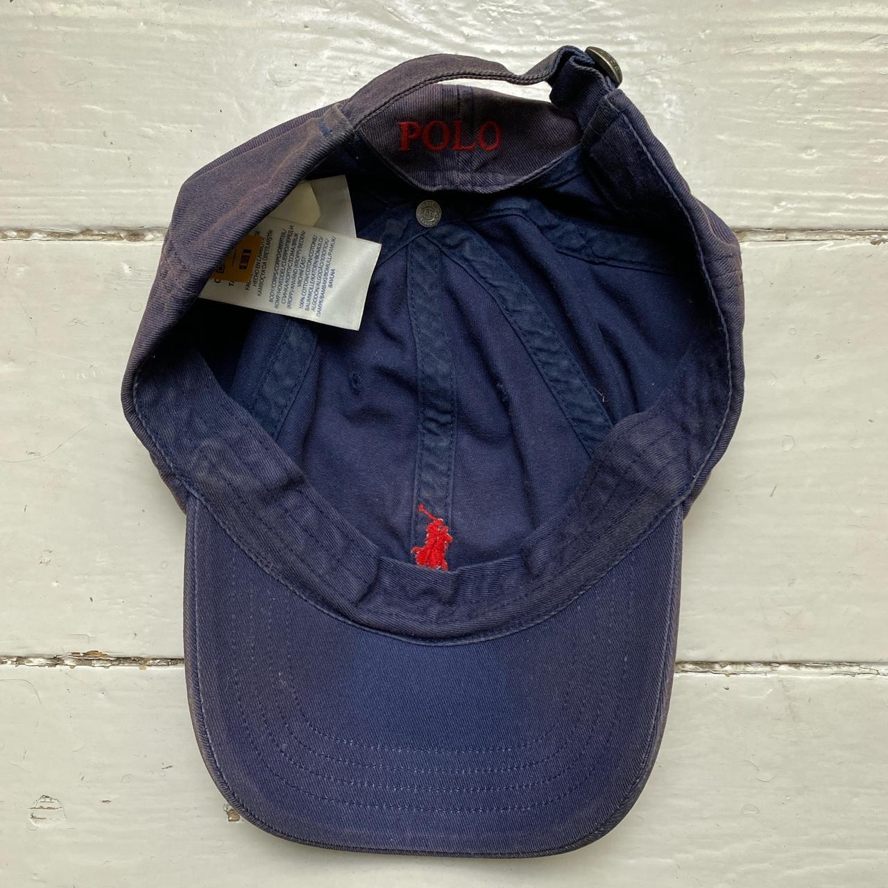 Ralph Lauren Polo Navy Faded Cap