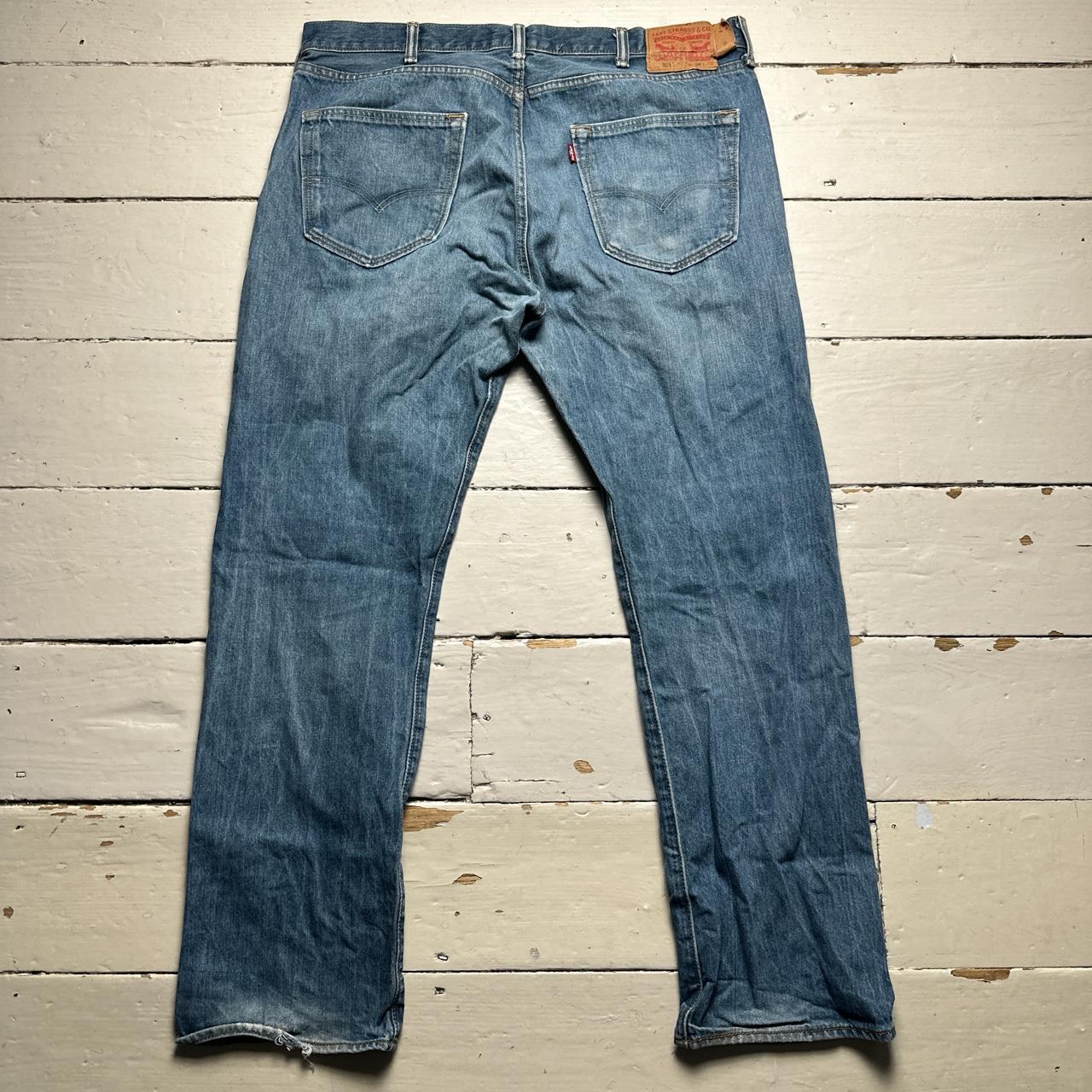 Levis 501 Navy Blue Jeans