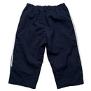 Adidas Navy and White Baggy Shell Track Pant 3/4 Shorts (XL)