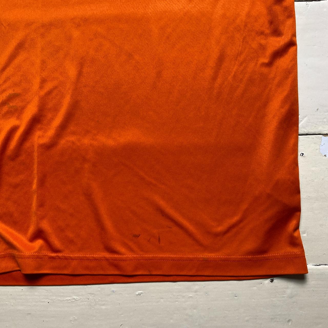 Adidas Climalite Vintage Orange T Shirt