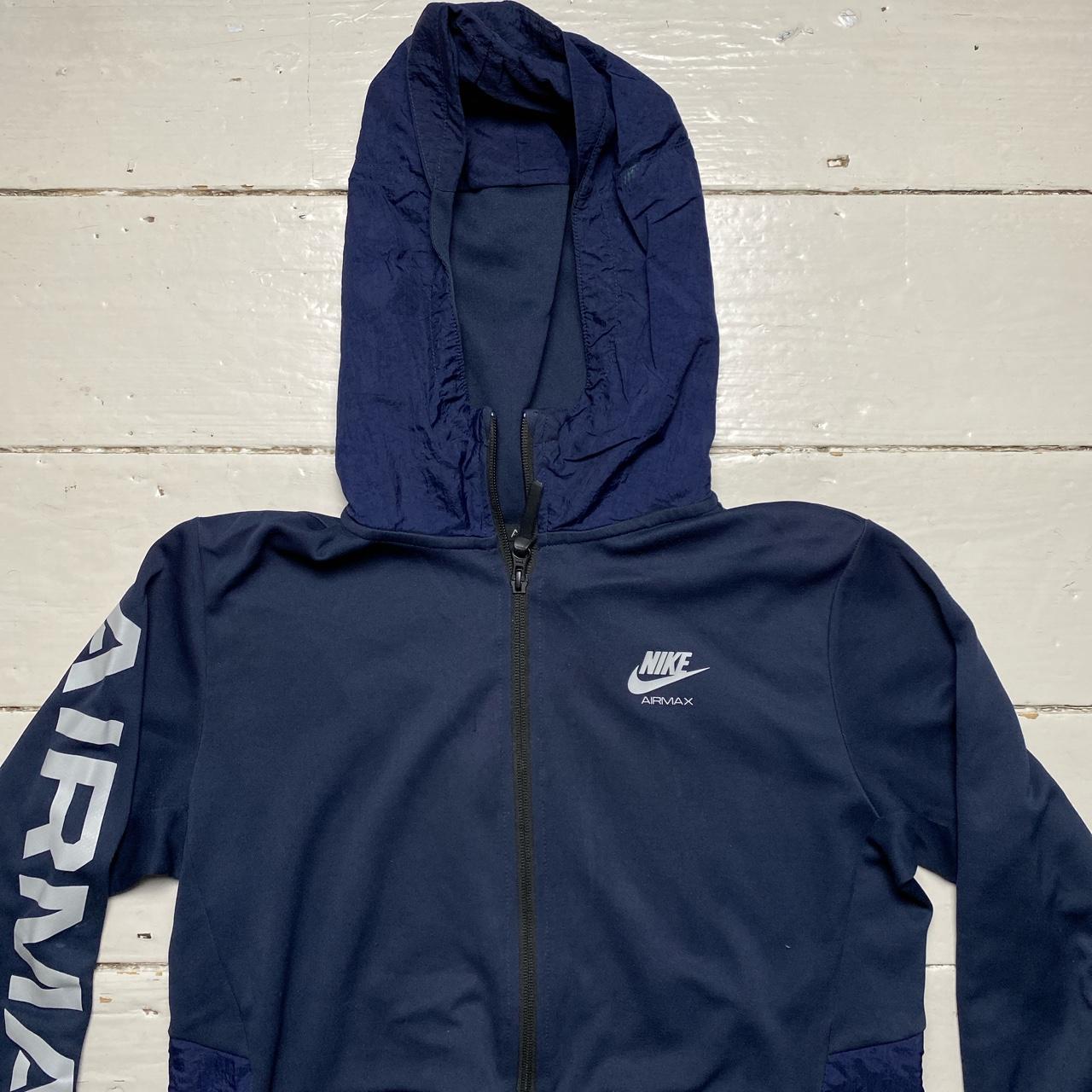 Nike Air Max Navy and Grey Hoodie