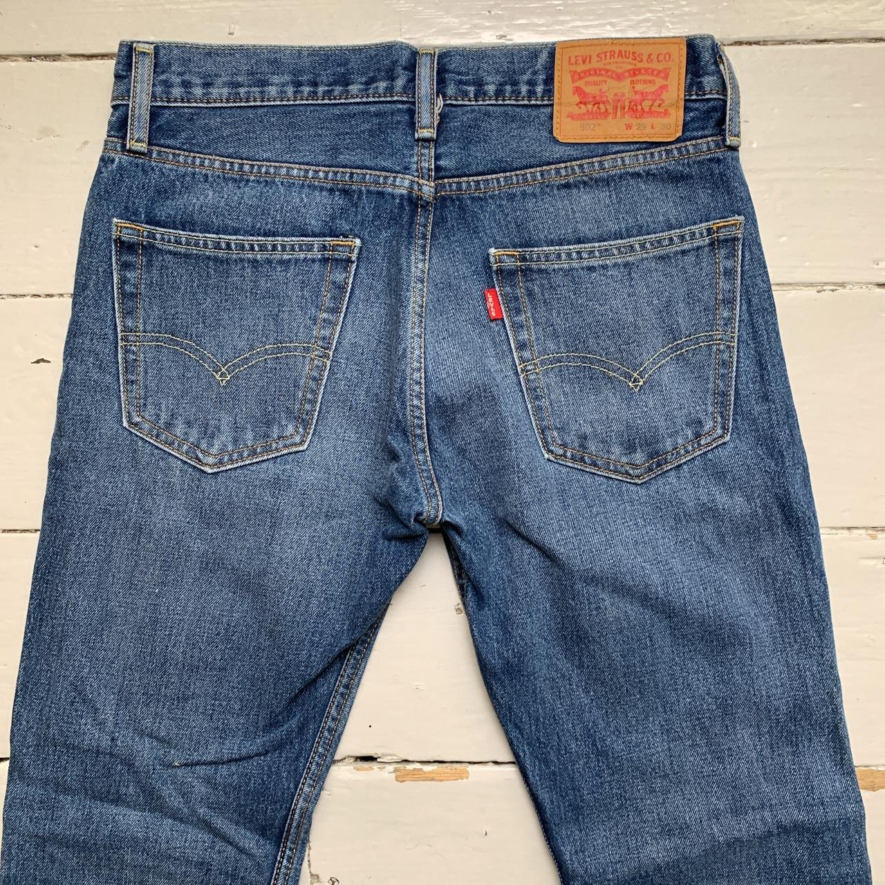 Levis 502 Blue Jeans