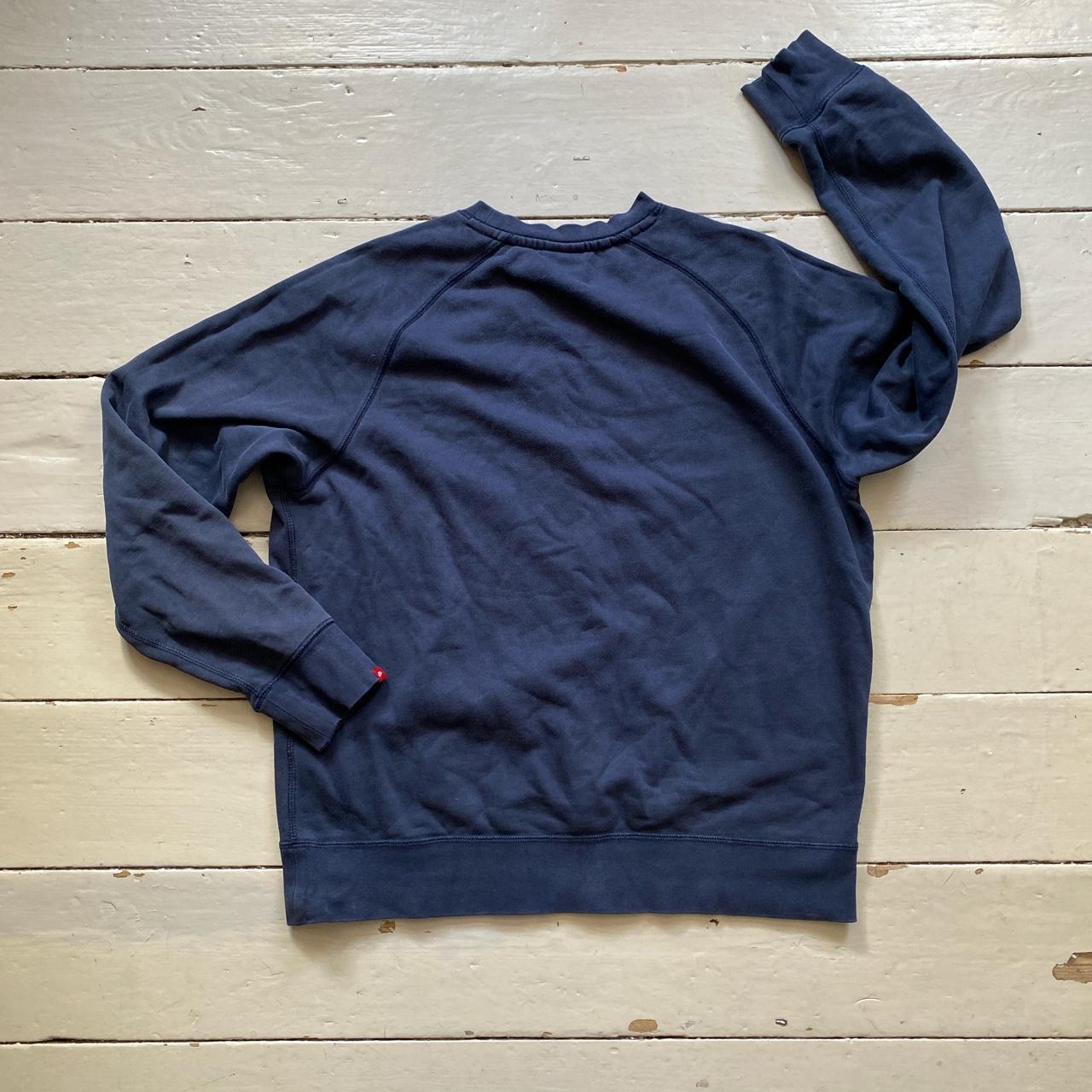 Nike Navy and Blue Swoosh Jumper Tracksuit