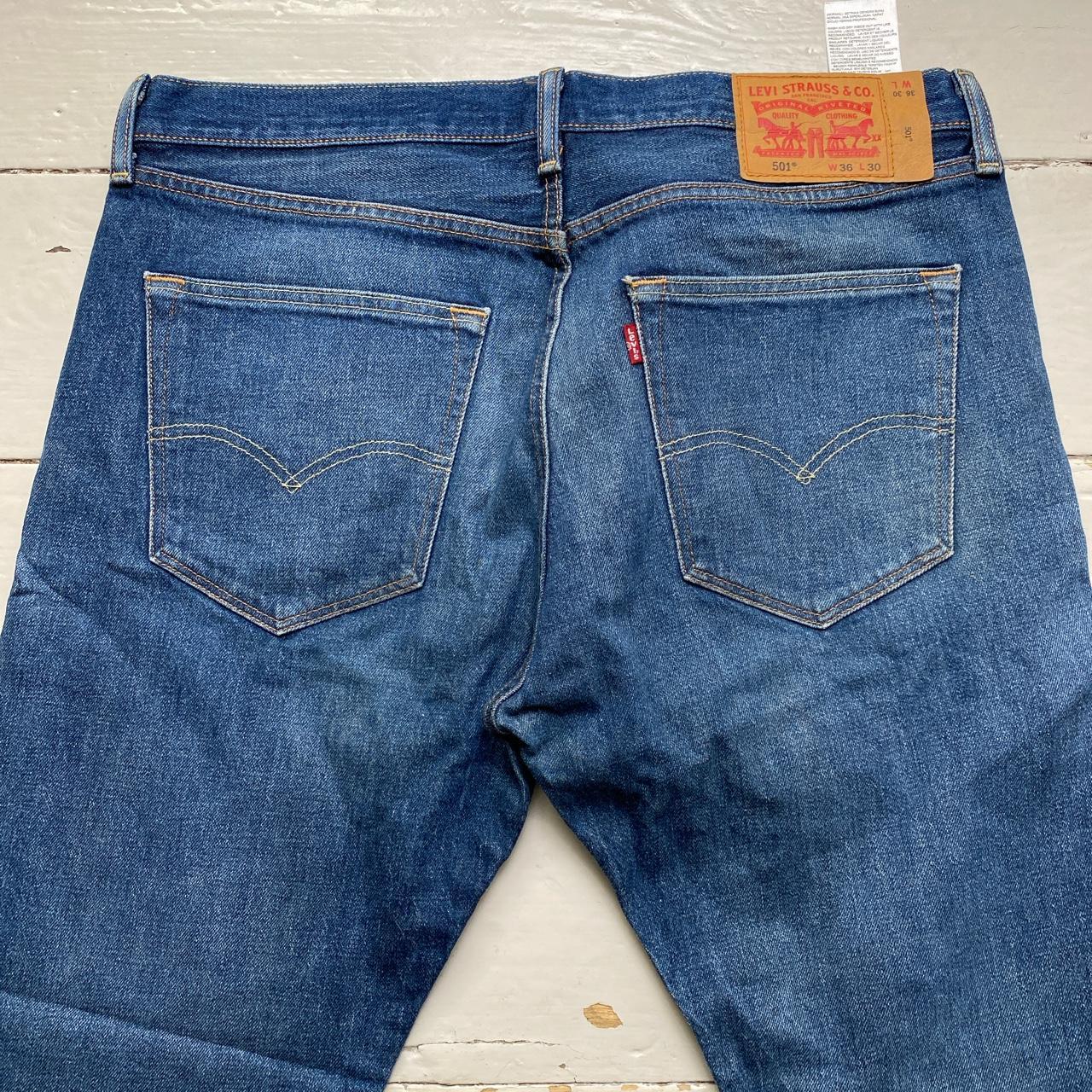 Levis 501 Vintage Blue Jeans