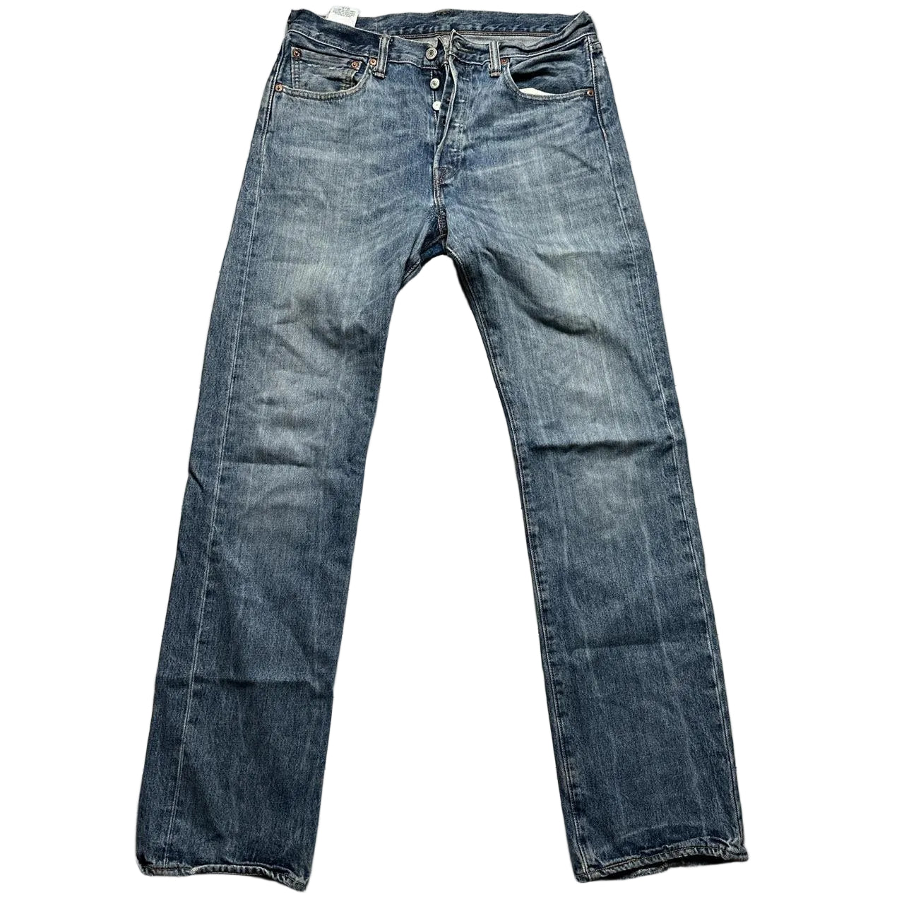 Levis 501 Light Blue Baggy Jeans (32W)